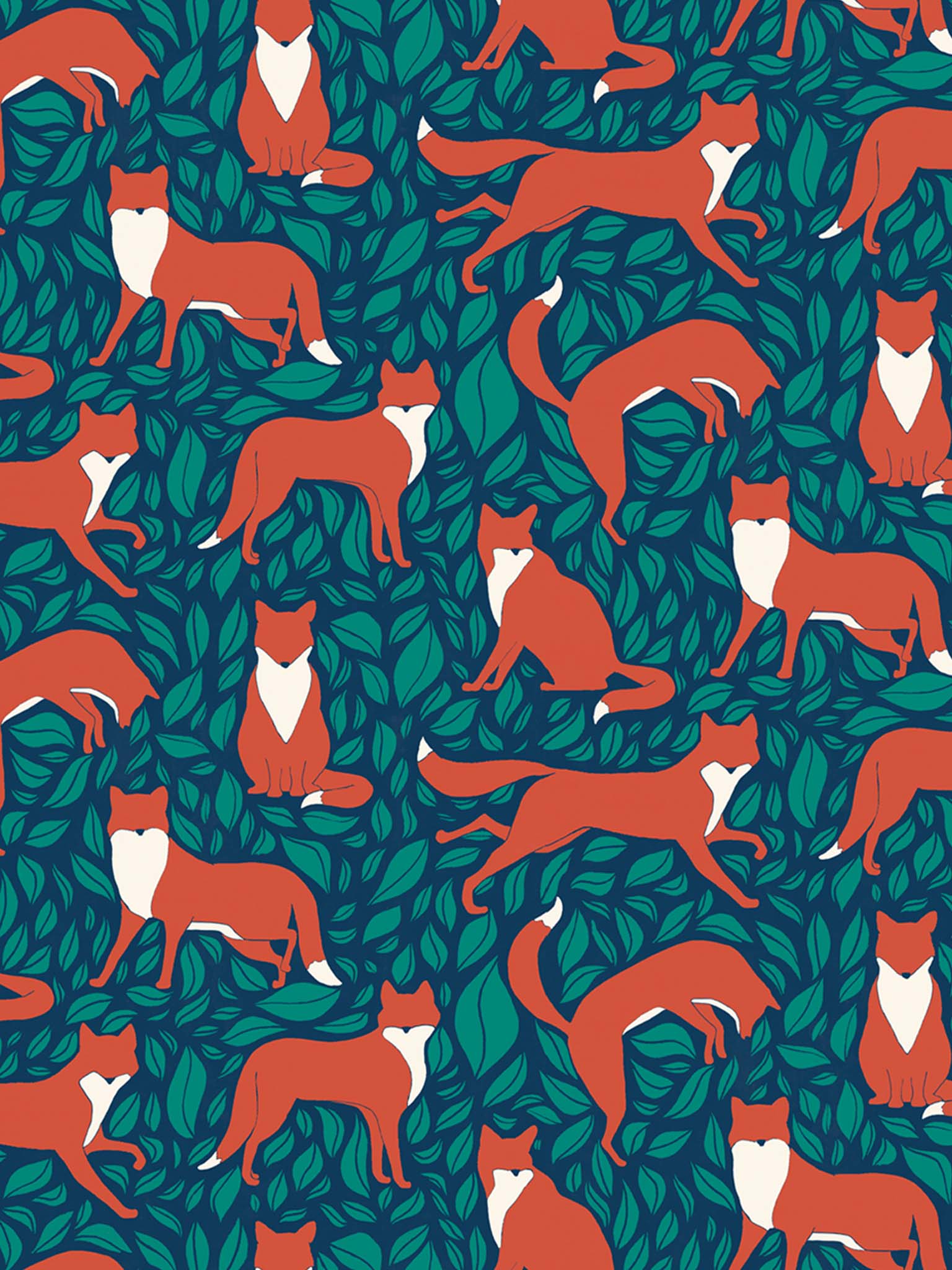 PATTERN RENARD FEU