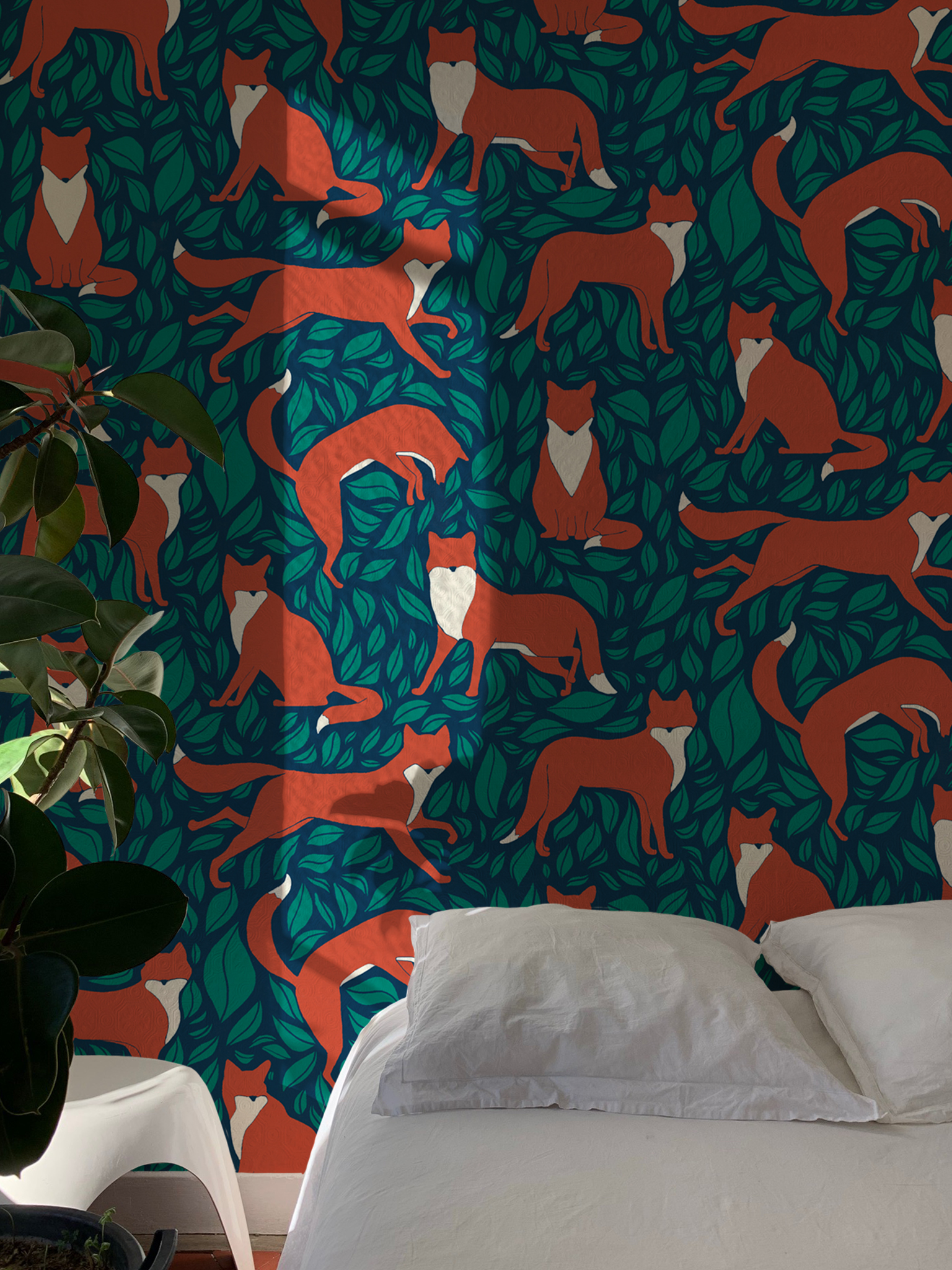DÉCOR 2 RENARD FEU